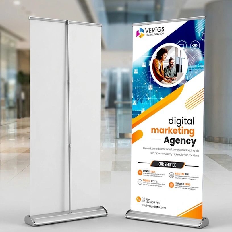 MP Sign Flex Standee