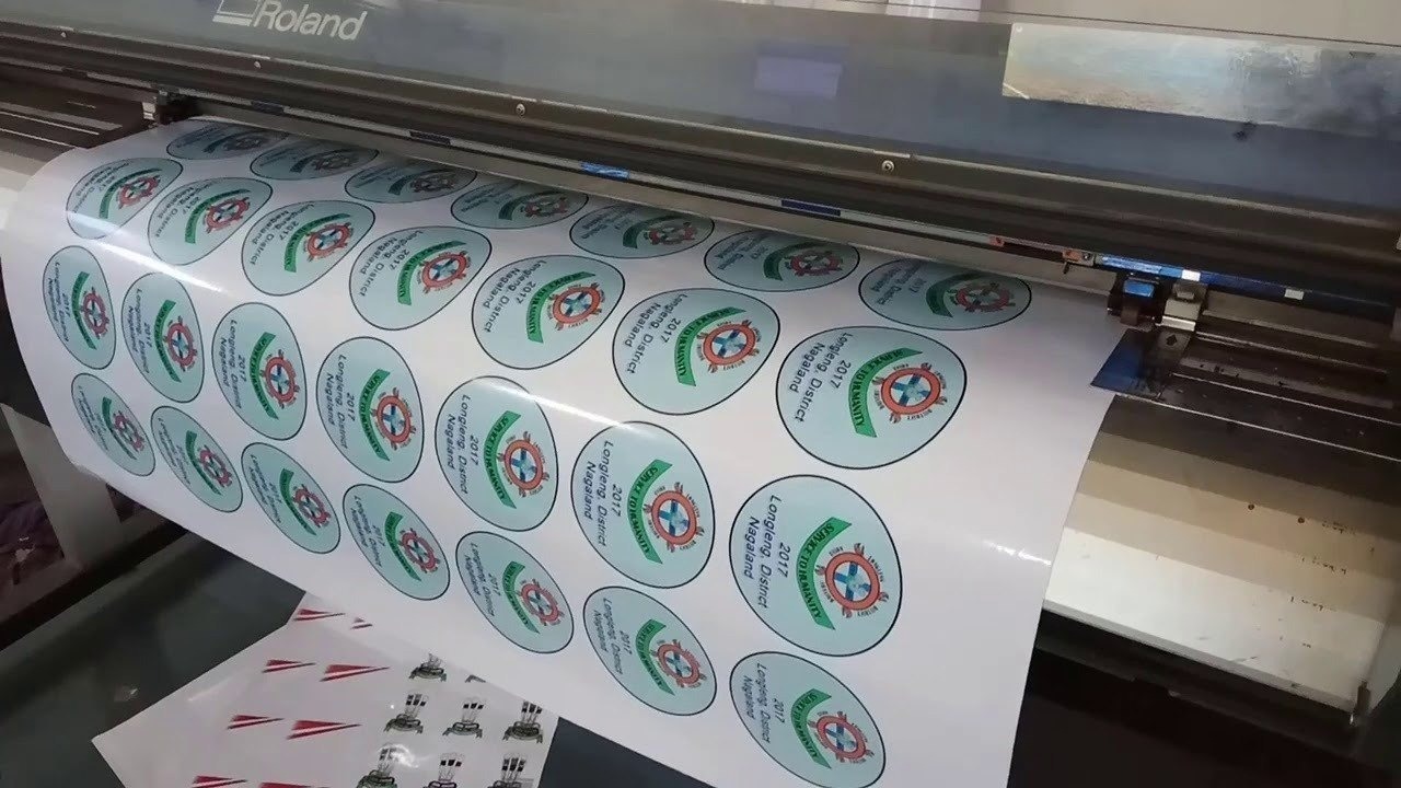 MP Sign Custom Radium Stickers