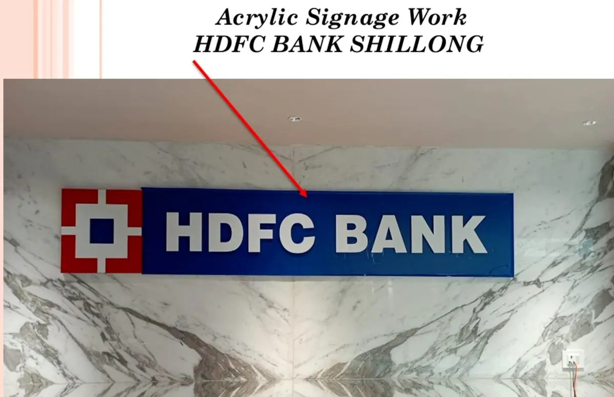 MP Sign corporate identity signage project in Kolkata